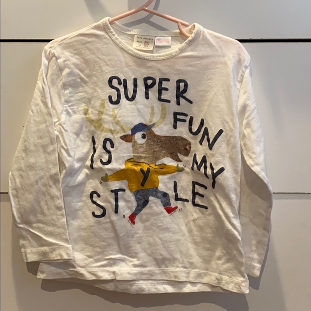Zara toddler long sleeve shirt